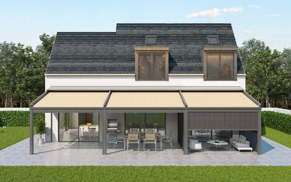 戶外遮陽天幕-海斯塔E級